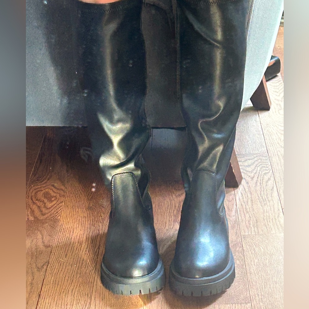 Seychelles Black Combat Boots